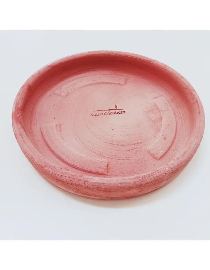 Rustikale Terrakotta-Untertasse 16cm