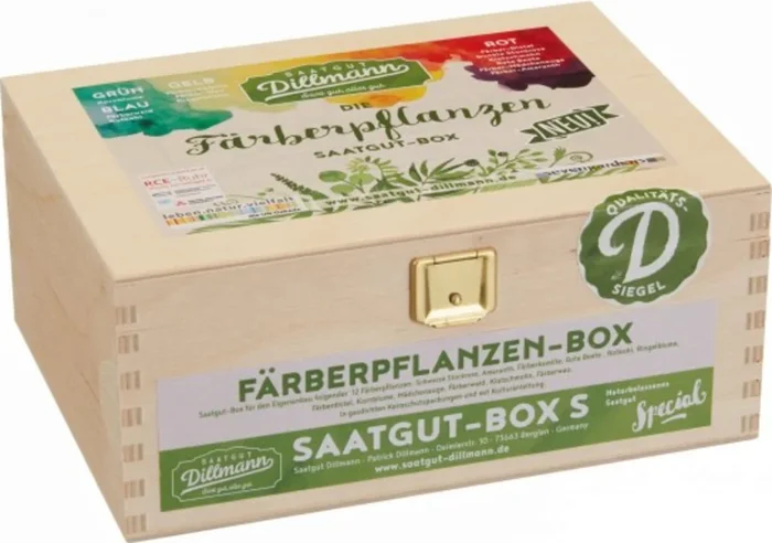 Saatgut Dillmann Färberpflanzen Saatgut – Box S