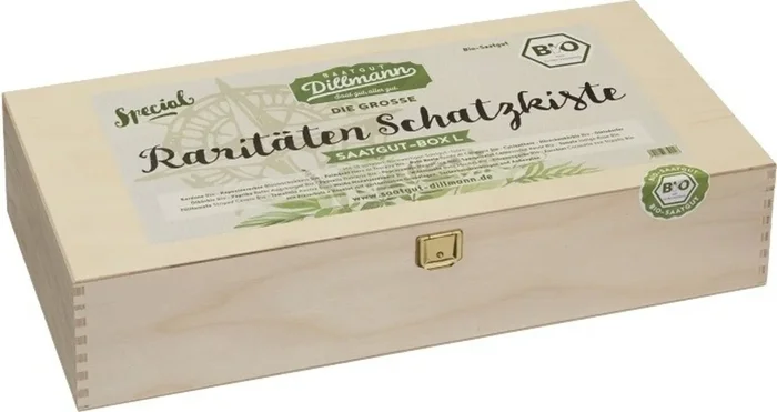 Saatgut Dillmann Raritäten-Schatzkiste Saatgut-Box L Bio