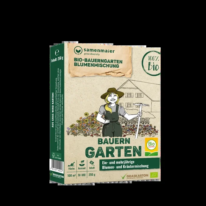 Samen Maier Bio Austria Bauerngarten Blumenmischung, 250 g