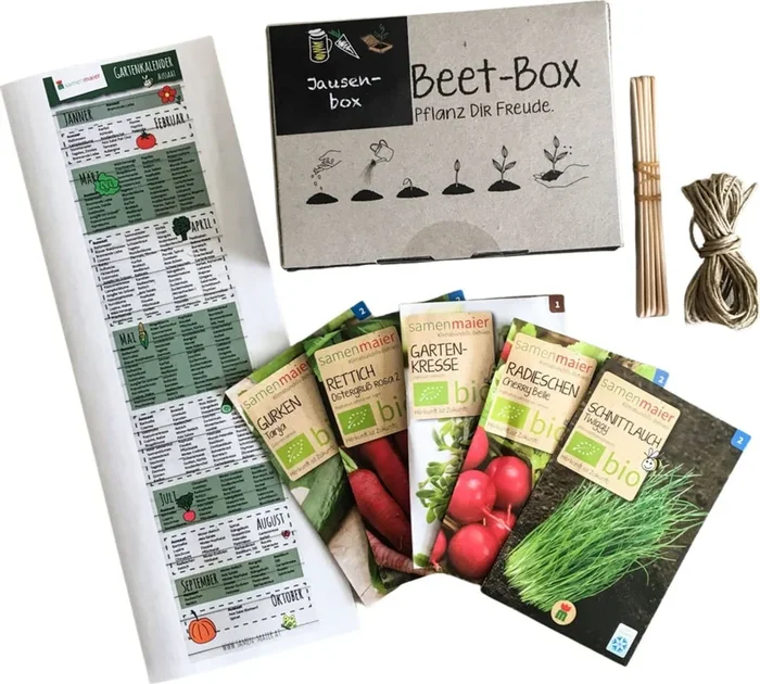 Samen Maier Bio Beet-Box „Jausen-Box“