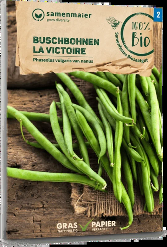 Samen Maier Bio Buschbohnen „La Victoire“
