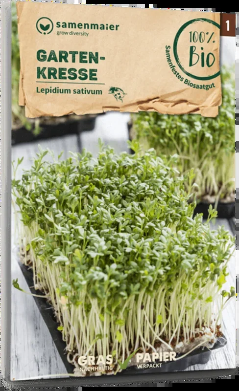 Samen Maier Bio Gartenkresse – Groß