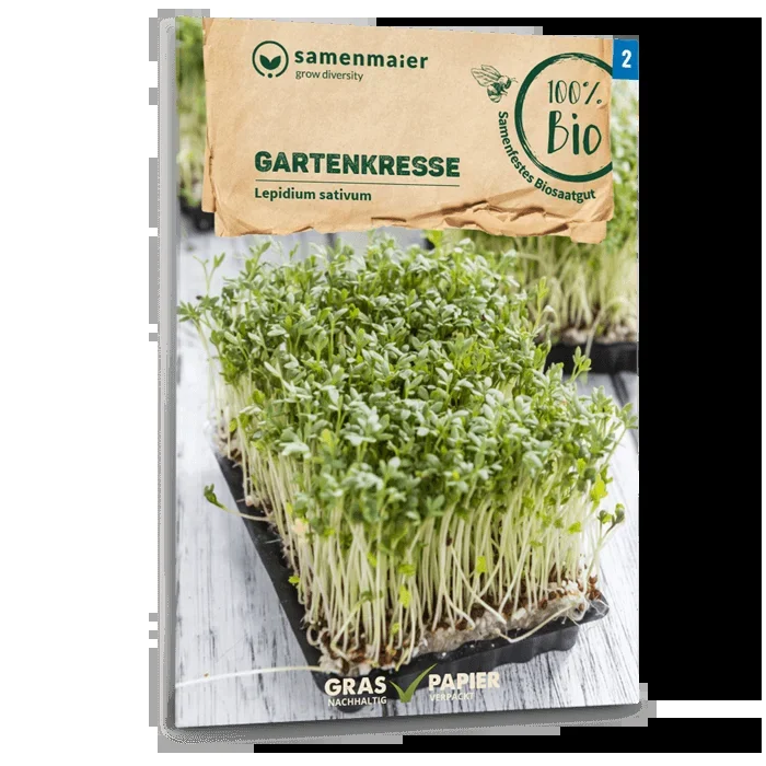 Samen Maier BIO Gartenkresse einjährig Großformat