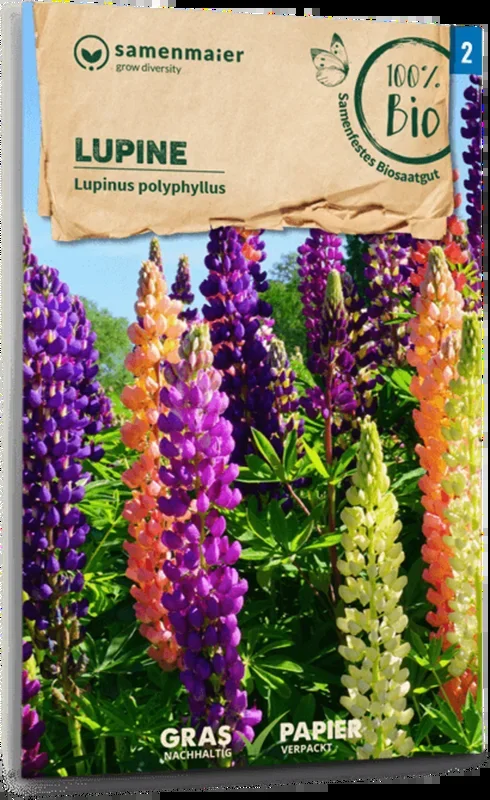 Samen Maier Bio Lupine – Mischung
