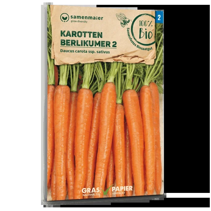 Samen Maier BIO Möhren Berlikumer 2