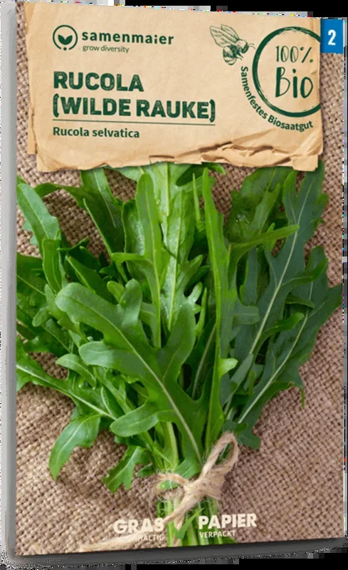 Samen Maier Bio Rucola „Wilde Rauke“