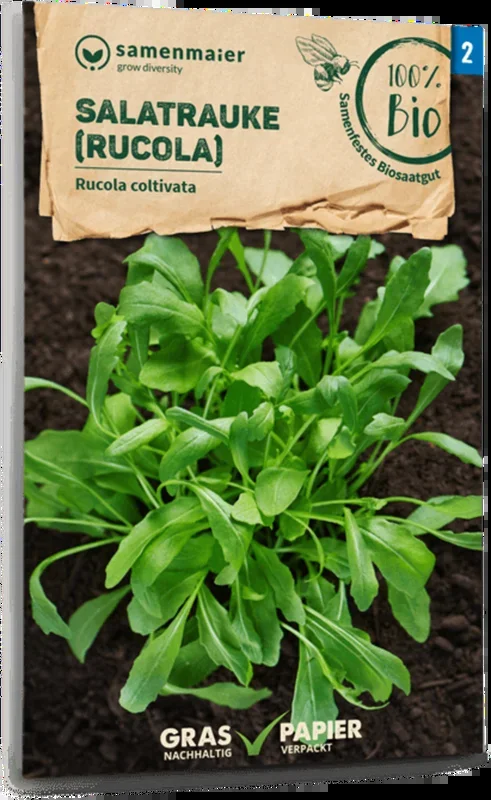 Samen Maier Bio Salatrauke – Rucola