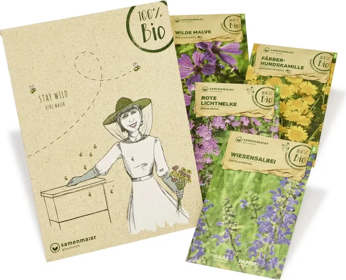 Samen Maier Bio Wildblumen Set „Stay Wild“