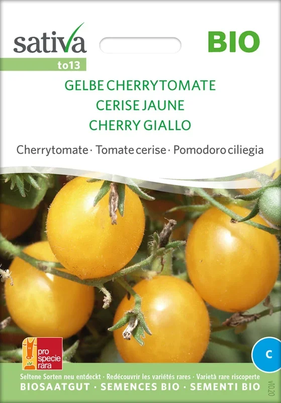 Sativa Bio Cherrytomate „Gelbe Cherrytomate“