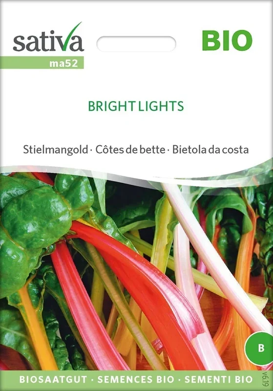 Sativa Bio Krautstiel / Stielmangold „Bright Lights“