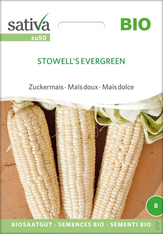 Sativa Bio Zuckermais „Stowell’s Evergreen“