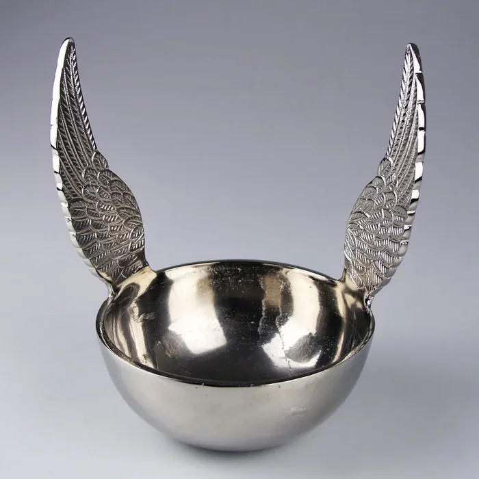 Schale ‚Flügel‘, silber