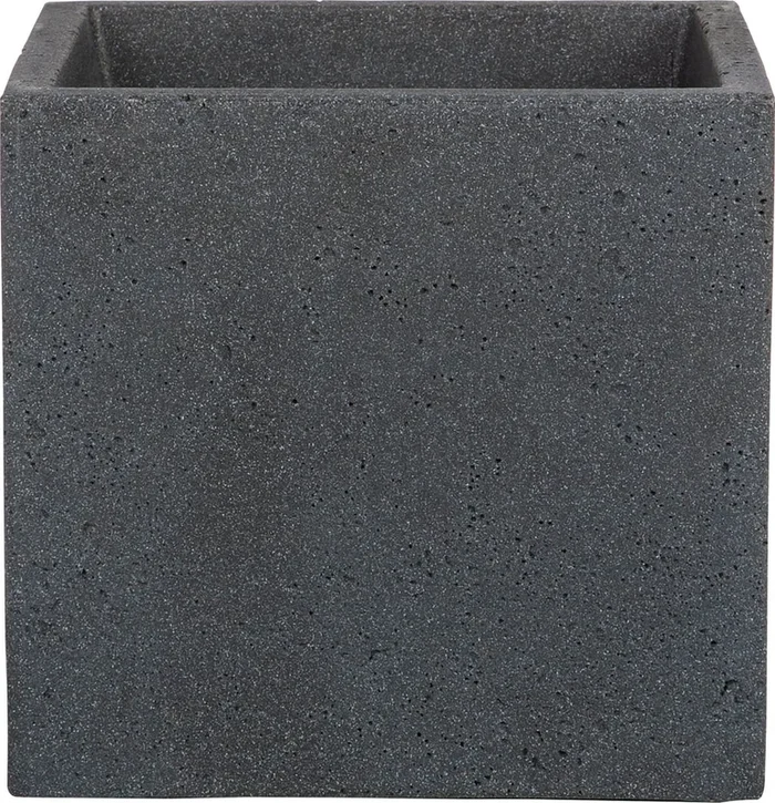 Scheurich Pflanzgefäß C-Cube – Stony Black, 30