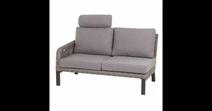 Siena Garden Bellani Ecksofa links Aluminum/Gardino®