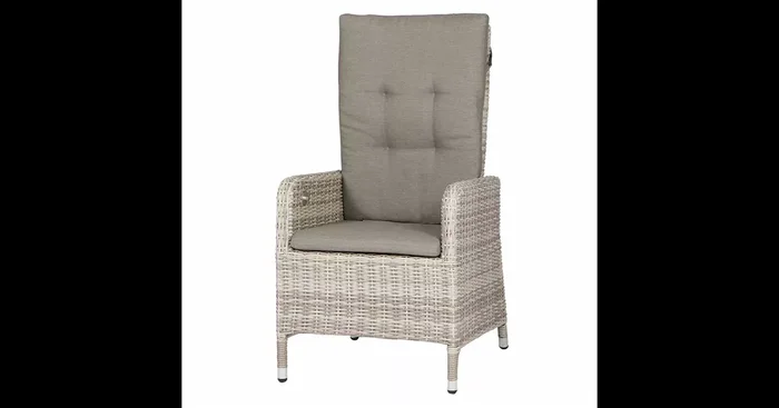Siena Garden Cando Move Sessel latte 61x72x112 cm anthrazit