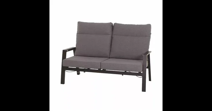 Siena Garden Valencia Loungebank Aluminium/Rantox-Gewebe