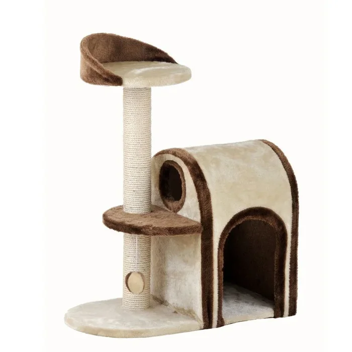 Silvio Design Katzenbaum Winnie beige-braun, ca. 65x37x81 cm