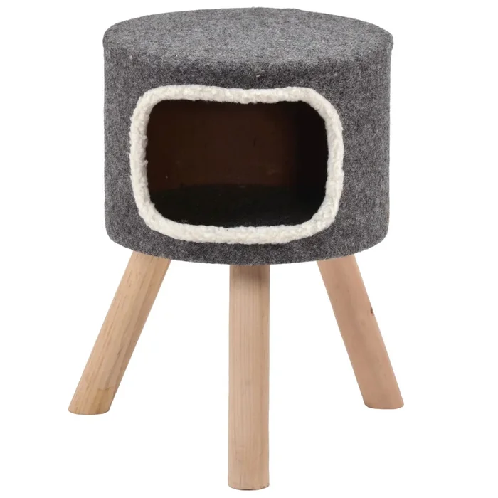 Silvio Design Katzenhaus ‚Easy‘, natur-grau