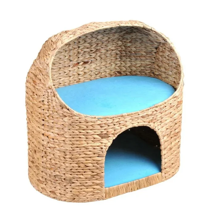 Silvio Design Katzenhöhle Marvin mit Kissen türkis