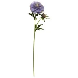 Skabiose Kunstblume 57cm Blau