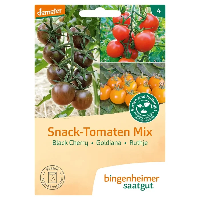 Snack-Tomaten Mix Bio-Gemüse-Samen