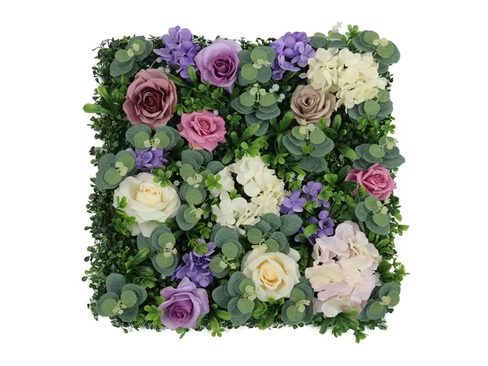 Soft Shades Blumenwand – 50x50cm