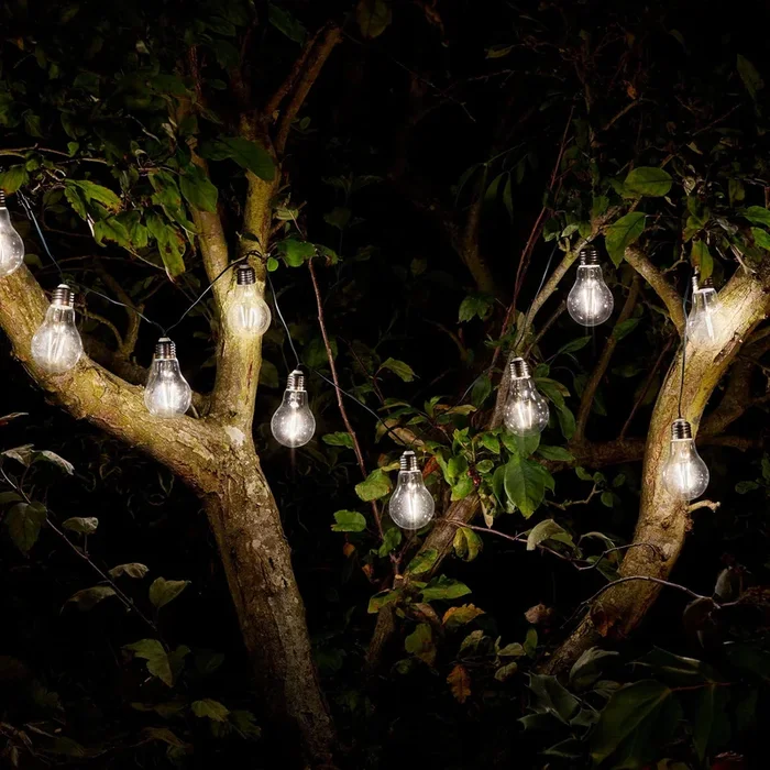 Solar Lichterkette Eureka Retro, 3,8 m