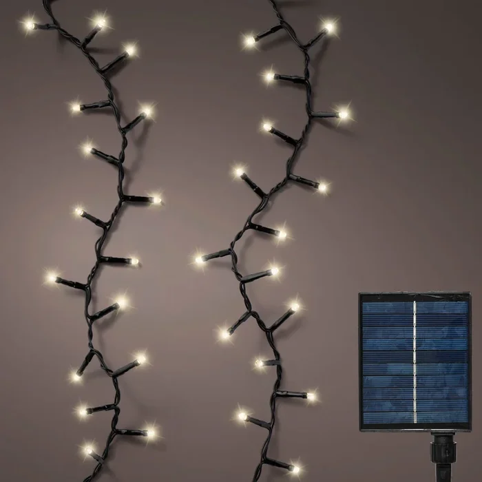 Solar Twinkle Lichtgirlande Compact Lights, warmweiß, Länge ca. 1,1 Meter