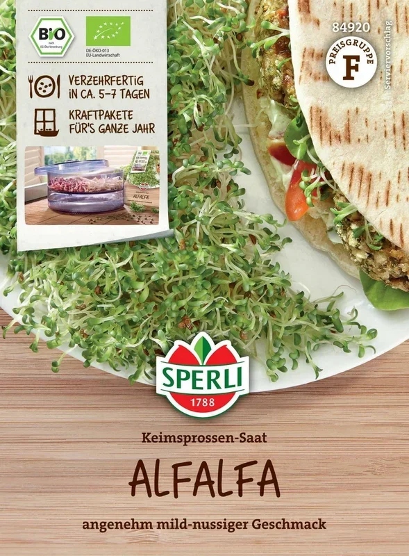 Sperli Bio Keimsprossen Alfalfa