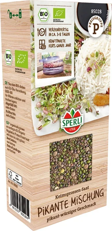 Sperli Bio Keimsprossen-Saat Pikante Mischung