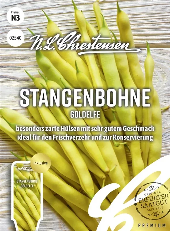 Stangenbohnensamen ‚Goldelfe‘