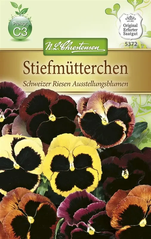 Stiefmütterchensamen ‚Schweizer Riesen Ausstellungsblume‘