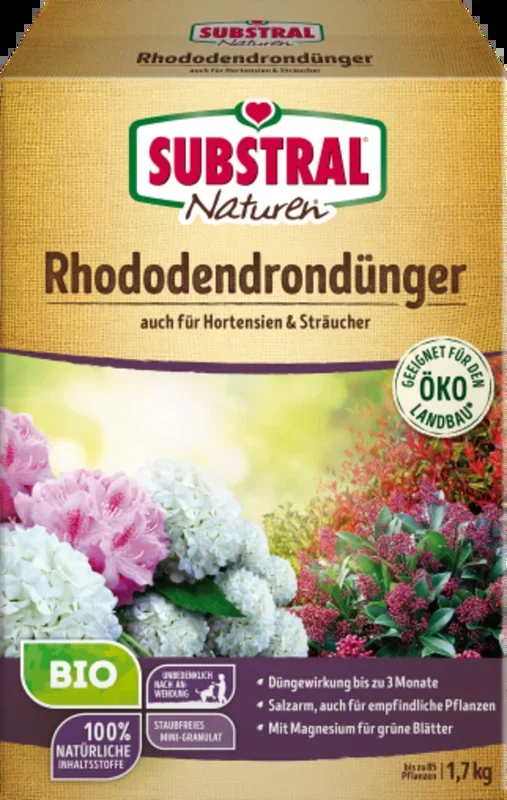 SUBSTRAL® Naturen® Bio Rhododendrondünger, 1,70 kg