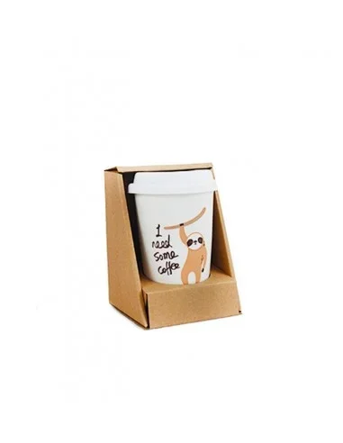 Tazza ufficio color cappuccino