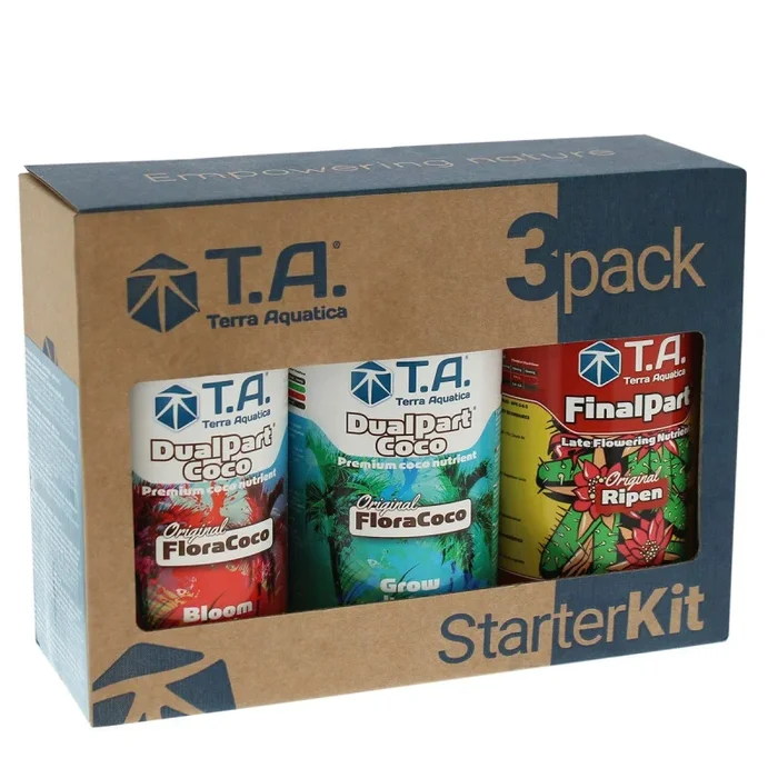 Terra Aquatica GHE – – Pack dual coco complet + Ripen