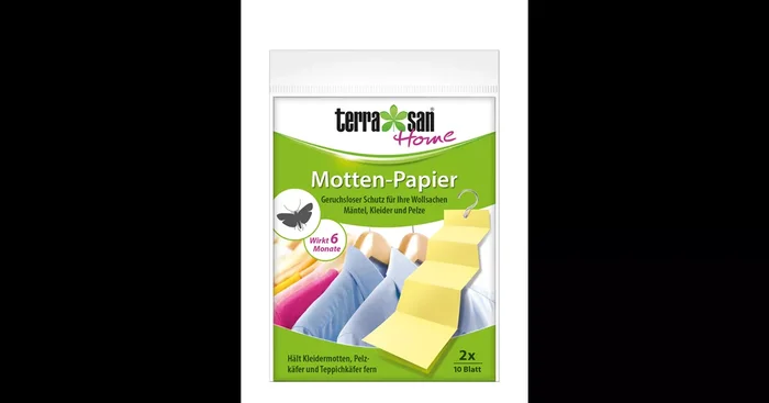 Terrasan Home Motten-Papier