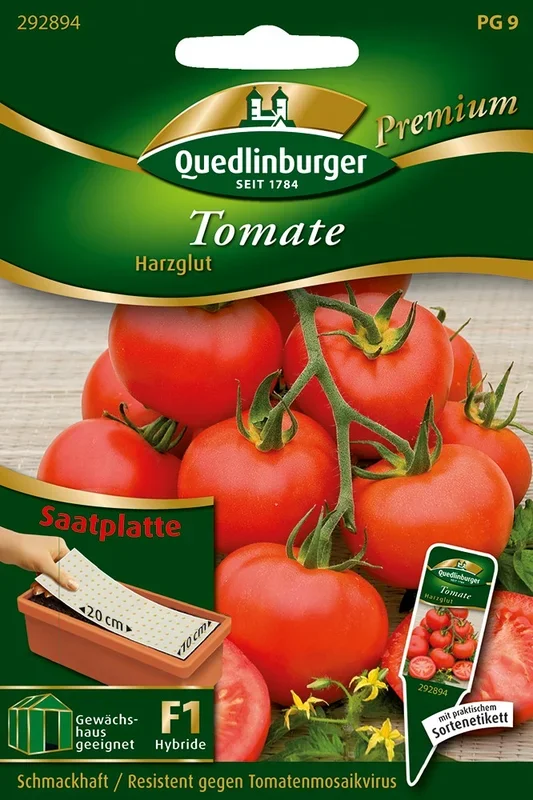 Tomate Harzglut (Saatplatte)