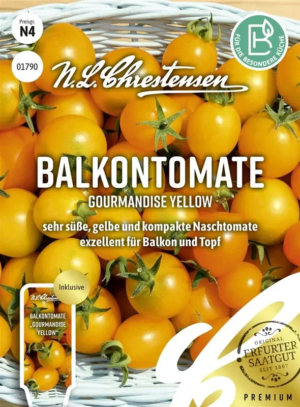 Tomatensamen ‚Gourmandise Yellow‘