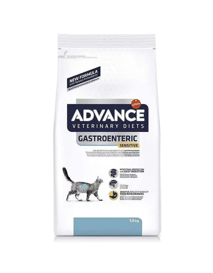 Trockenfutter Advance Gastroenteric Sensitive 1,5 Kg
