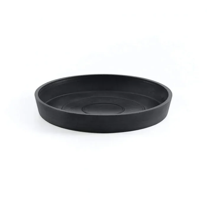 Untertasse Ecopots Amsterdam Dunkelgrau 20cm