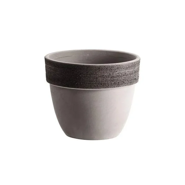 Vase Patavium Gekratzt 30 cm Greige
