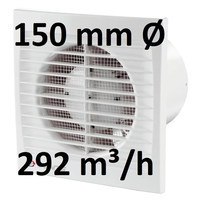 Vents 150 S (292 m³/h)