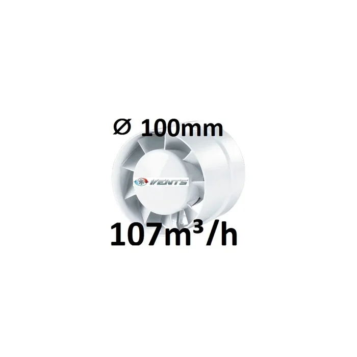 Vents VKO1 100 (107m³/h)