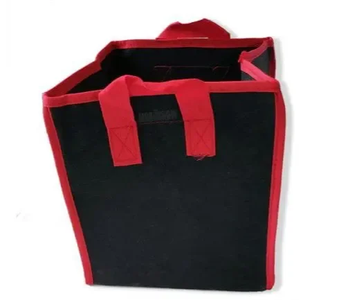VF quadratischer Textiltopf mit Griffen 30x30x28,5 cm – 25 l