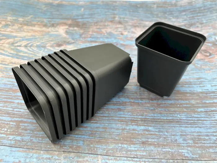 Vierecktopf, Pflanztopf Göttinger 8 x 8 cm (10 Stück)