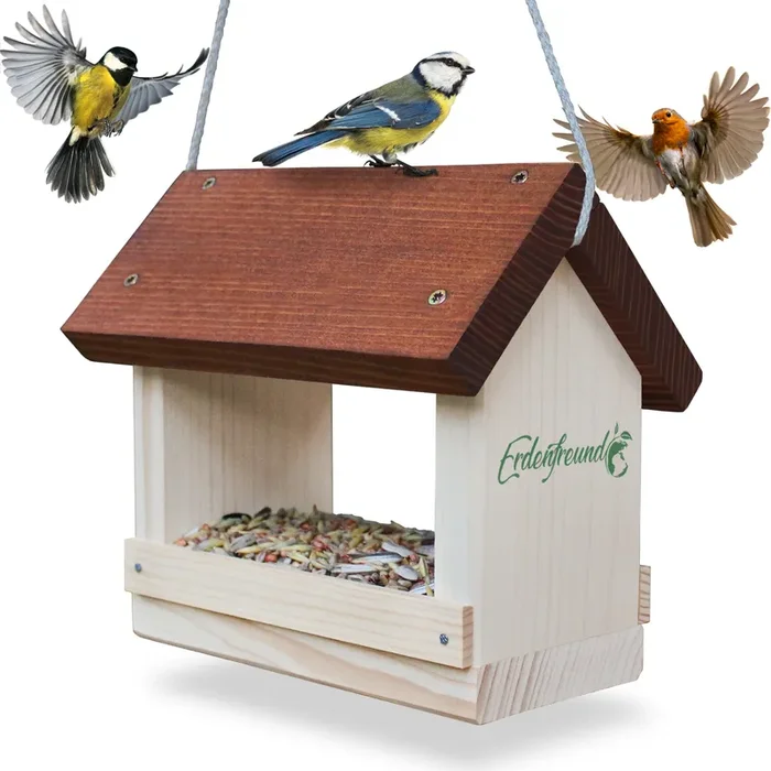 Vogelfutterhaus klassisch klein