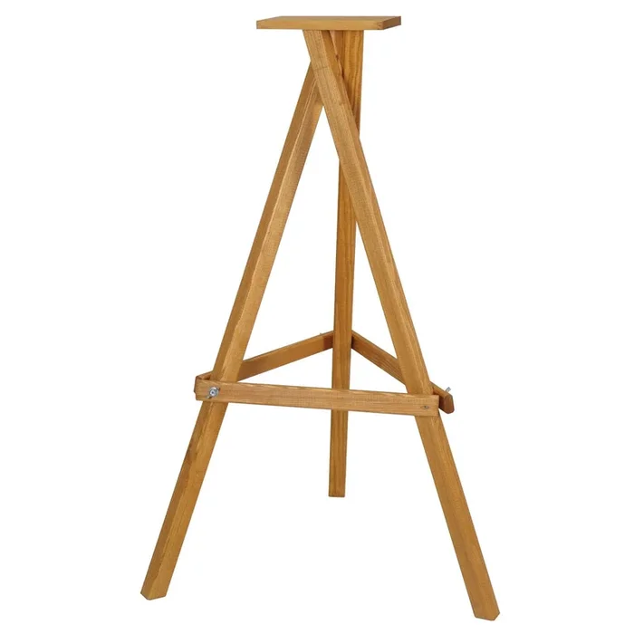 Vogelfutterhausständer, braun, Höhe ca. 100 cm