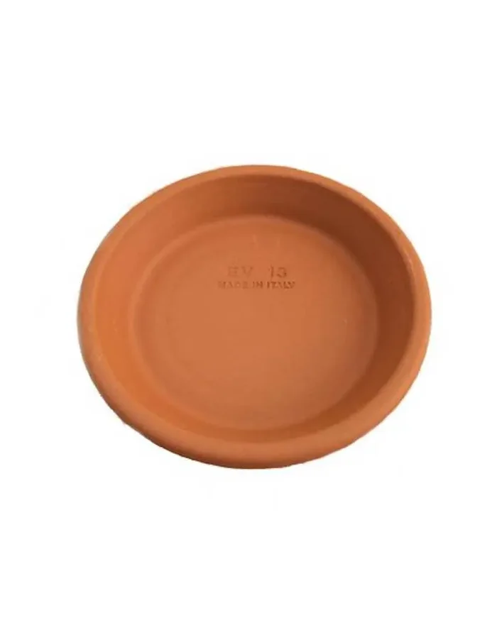 Wasserfeste Untertasse Terrakotta 48cm Rot