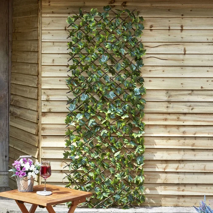 Weidenspalier ‚Marple Leaf Willow‘, grün, ca. 192 x 60 cm